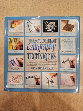 THE ENCYCLOPEDIA OF CALLIGRAPHY TECHNIQUES WRITING BOOK DIANA HARDY WILSON
